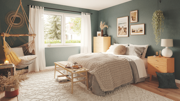 Bungalow-128-Schlafzimmer