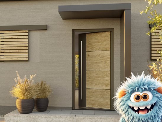 Häuser mit Ratenfressern