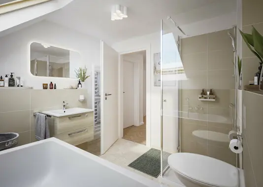 Doppelhaus-Behringen-116-Badezimmer Badezimmer